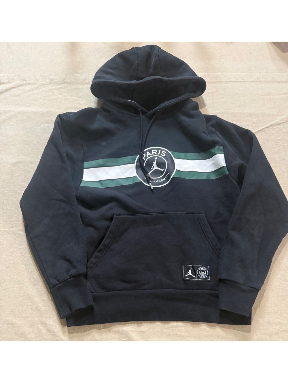 Jordan Paris black pullover hoodie SM